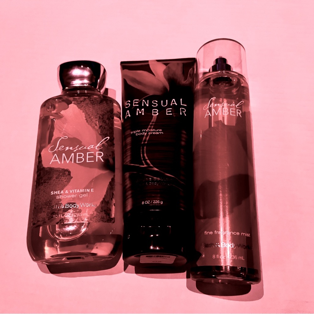 Bath & Body Works Sensual Amber Collection